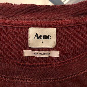Acne Long Sleeve Pop Classics "Gym AW10" Sweatshirt